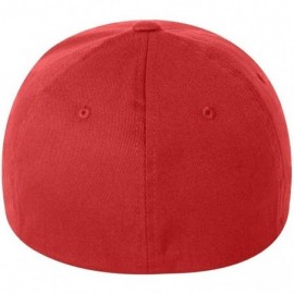 Baseball Caps Betsy Ross Flexfit Side Flag Hat - Red - CX18XUQ9H3C $29.08