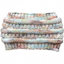 Cold Weather Headbands Womens Knit Confetti Cable Headband Crochet Twist Head Wrap Ear Warmer - White - CJ18Y0O2I5X $7.67