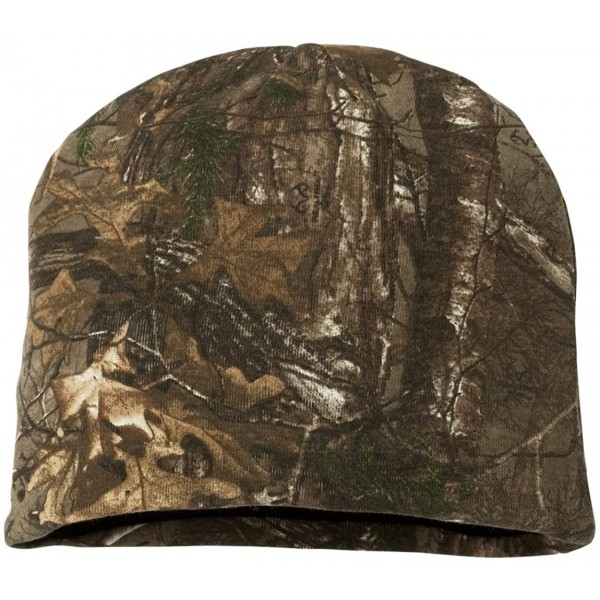 Skullies & Beanies Real Tree and Mossy Oak Camo Knit Hunting Beanies - Realtree Xtra - CH11XJGA0P3 $11.62