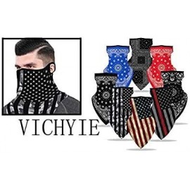 Balaclavas Face Bandana Ear Loops Face Balaclava Men Women Neck Gaiters for Dust Wind Motorcycle - 3a04 - CF197ZAK56R $11.72