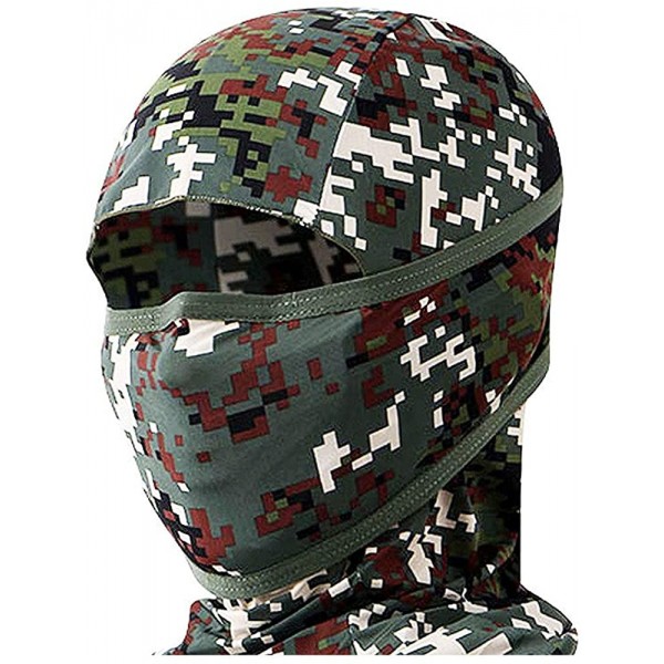 Balaclavas Outdoor Cooling Balaclava Full Face Mask Neck Gaiter Bandana Motorcycle- Hiking- Fishing - Dot-military - C218DXL0...