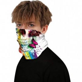 Skullies & Beanies Windproof Face Mask-Balaclava Hood-Cold Weather Motorcycle Ski Mask - Colours Skull - CN197ZEKER5 $7.66