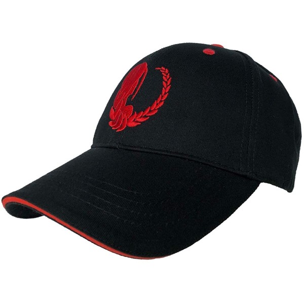 Baseball Caps 100% Cotton Baseball Cap Zodiac Embroidery One Size Fits All for Men and Women - Virgo/Red - CB18IDKA4Q7 $15.49