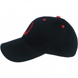Baseball Caps 100% Cotton Baseball Cap Zodiac Embroidery One Size Fits All for Men and Women - Virgo/Red - CB18IDKA4Q7 $29.08