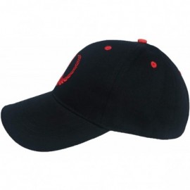 Baseball Caps 100% Cotton Baseball Cap Zodiac Embroidery One Size Fits All for Men and Women - Virgo/Red - CB18IDKA4Q7 $15.49