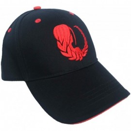 Baseball Caps 100% Cotton Baseball Cap Zodiac Embroidery One Size Fits All for Men and Women - Virgo/Red - CB18IDKA4Q7 $15.49