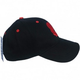 Baseball Caps 100% Cotton Baseball Cap Zodiac Embroidery One Size Fits All for Men and Women - Virgo/Red - CB18IDKA4Q7 $15.49