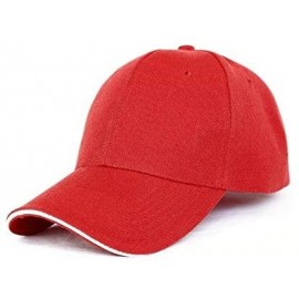 Baseball Caps I Stand for The Flag and Kneel The Cross Baseball Cap Sports Adjustable Dad Hat - Red - C2196SX2EZZ $12.23