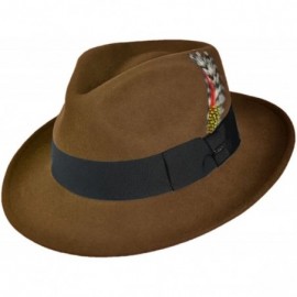 Fedoras C-Crown Fedora-Crushable - Pecan - CC1147GNB33 $43.32