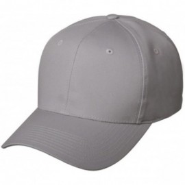 Baseball Caps Profile Twill Caps - Grey - C2111C6HWT5 $15.00