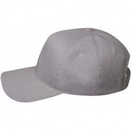 Baseball Caps Profile Twill Caps - Grey - C2111C6HWT5 $15.00