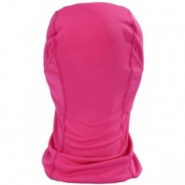 Balaclavas Balaclava Ski Mask - Face Cover for Cold Weather - Rose Red - CW12N8PT6C6 $11.75