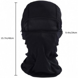 Balaclavas Summer Men Women Balaclavas Face Ski Mask Windproof Sports Outdoor - Black - C018XXUUTUM $10.34