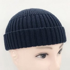 Skullies & Beanies Fashion Fall Winter Knitted Hat Skull Cap Sailor Cap Cuff Beanie Vintage for Men Women - 4 - CO1880Q4EWZ $...