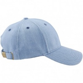 Baseball Caps Baseball Caps for Men-Adjustable Fishing Hiking Trucker Hats Sports Sun Cap - 6-light Denim - CS188HKZXIZ $11.15