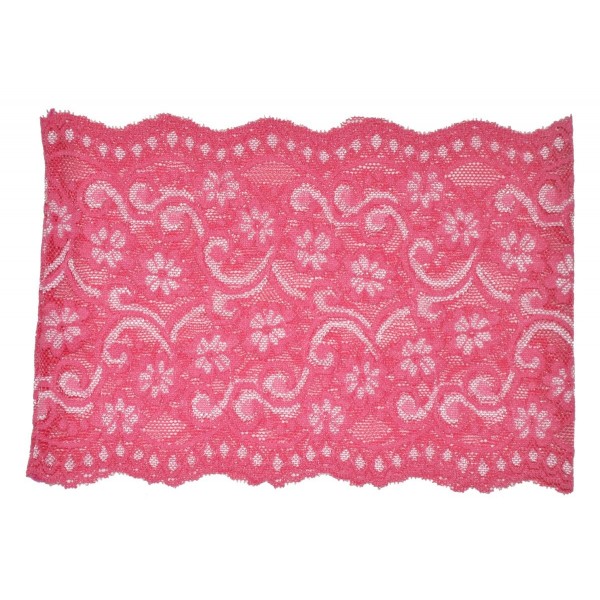 Headbands Women's Lace Under Hijab Headband Pink and White - Pink and White - CQ1267WOK6B $7.03