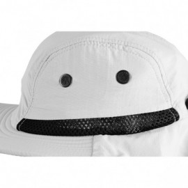 Sun Hats Headware Extreme Outdoor Condition Ear Neck Flap Protection Sun Hat - White - CB186EKWCSN $16.45