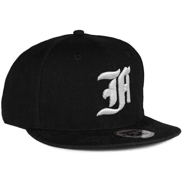 Baseball Caps Snapback Hat Raised 3D Embroidery Letter Baseball Cap Hiphop Headwear - F - C411WND4CWV $11.78