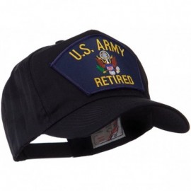 Baseball Caps Retired Military Large Embroidered Patch Cap - Air Retired - C111FITO8Z3 $25.52