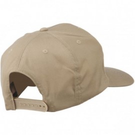 Baseball Caps Vietnam ERA Veteran Patched Solid Cotton Twill Cap - Khaki - CB11QLM5VH5 $15.82