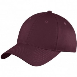 Baseball Caps Unstructured Twill Cap (C914) - Red - CR12E39KALD $11.25