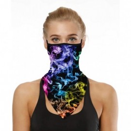 Balaclavas Seamless Bandana Triangle Face Scarf Ear Loops Neck Gaiter Cover- Motorcycle Face Bandana for Women Men - C3198KWR...