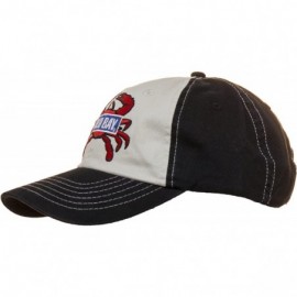 Baseball Caps Old Bay Seafood Seasoning Outline Crab Hat - CZ185IWGL62 $25.96