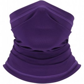 Balaclavas Summer Neck Gaiter Face Scarf/Face Cover/Bandana Neck Cover for Sun Hot Cycling Hiking Fishing - Violet - CD18YZNG...
