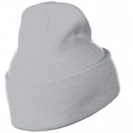 Skullies & Beanies Unisex Nope Beanie Hat Winter Warm Knit Skull Hat Cap - Gray - C818KS6N5W0 $22.54