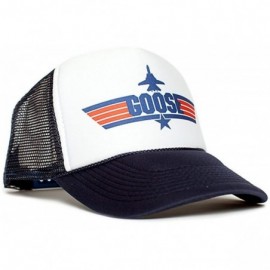 Baseball Caps Goose Unisex-Adult Trucker Cap Hat -One-Size Multi - Navy/White - CV128RIFL1L $11.51