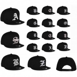 Baseball Caps Snapback Hat Raised 3D Embroidery Letter Baseball Cap Hiphop Headwear - U - CV11WND4D2F $10.74