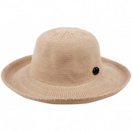 Sun Hats Women's Victoria Straw Hat cl2686 - Khaki - C2183NIXN0H $20.93