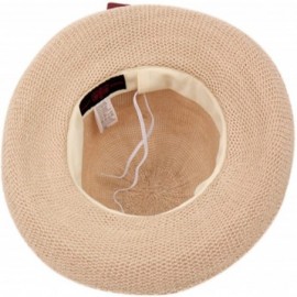 Sun Hats Women's Victoria Straw Hat cl2686 - Khaki - C2183NIXN0H $20.93