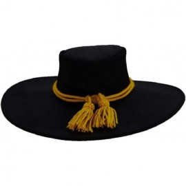 Cowboy Hats Brand Old School Official Party Chivalric Model 1858 Plainsman Hat - Yellow Cord Band - C418LMEYD9E $81.22