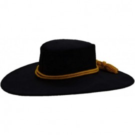 Cowboy Hats Brand Old School Official Party Chivalric Model 1858 Plainsman Hat - Yellow Cord Band - C418LMEYD9E $53.06