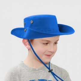 Sun Hats Men Women Outdoor Sun Hat with Wide Brim UPF 50+ Summer Mesh Cap with Flap Cover - A-blue - CK18ED4483U $8.45