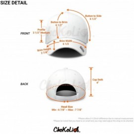 Baseball Caps Baseball Hat Adjustable Blank Cap Mid Profile Structured Baseball Cap - Ball Cap Navy - CL18IKEZ7UI $9.09