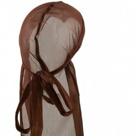 Baseball Caps Doo Rags - Brown - CV111GHZVI9 $7.41