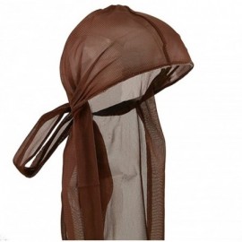 Baseball Caps Doo Rags - Brown - CV111GHZVI9 $7.41