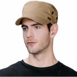 Newsboy Caps Trapper Hat Earflap Elmer Fudd Military Baseball Cap Winter Warm Unisex 56-61CM - 68033_camel - CN188WUED2X $19.48