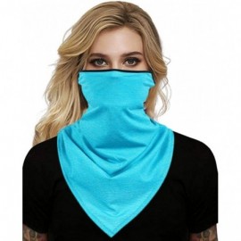 Balaclavas Fashion Bandanas 100% Cotton Paisley Print Head Wrap Scarf Wristband - Light Blue - C11982ADCQ9 $13.17