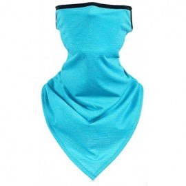 Balaclavas Fashion Bandanas 100% Cotton Paisley Print Head Wrap Scarf Wristband - Light Blue - C11982ADCQ9 $13.17