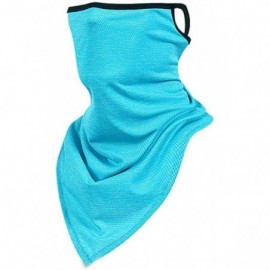 Balaclavas Fashion Bandanas 100% Cotton Paisley Print Head Wrap Scarf Wristband - Light Blue - C11982ADCQ9 $13.17