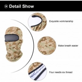 Balaclavas Breathable Camouflage Balaclava Face Mask for Outdoor Sports - Xh-b-02 - CT18T99ZE9N $9.30