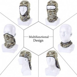 Balaclavas Breathable Camouflage Balaclava Face Mask for Outdoor Sports - Xh-b-02 - CT18T99ZE9N $9.30