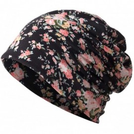 Skullies & Beanies Women's Slouchy Beanie Chemo Hat Baggy Sleep Cap Infinity Scarf - Color-c - CB18TS9LK6D $7.81