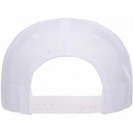 Baseball Caps Foam Trucker Snapback - White - CZ11VNHC7E3 $10.07