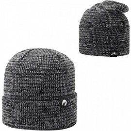 Skullies & Beanies Canadian-Made Unisex Classic Cuff Beanie & Slouch Hat - Graphite - CO18ZS262DU $12.54