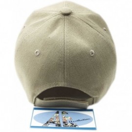 Baseball Caps Christian Bible Verse I Am The True Vine Baseball Cap Hat - Khaki - C117X3QHLZY $15.42