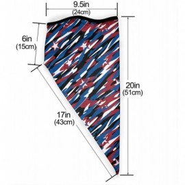 Balaclavas Face Mask Windproof Tube Mask Bandana Headwear for Out Sport - American Patriotic Flag - C0197WK49ZX $18.60